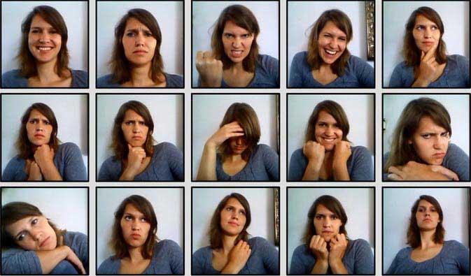 Get very different photo scores by changing your facial expressions slightly